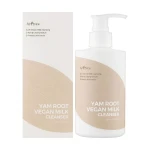 Заспокійливе очищуюче молочко для обличчя - IsNtree Yam Root Vegan Milk Cleancer, 220 мл
