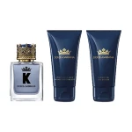 Dolce & Gabbana Парфюмированный набор K By Dolce&Gabbana мужской (туалетная вода, 50 мл + гель для душа, 50 мл + бальзам после бритья, 50 мл)