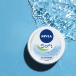 Nivea Интенсивный увлажняющий крем Soft для лица, рук и тела, с маслом жожоба и витамином Е, 100 мл - фото N6