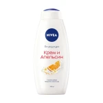 Nivea Гель-догляд для душу Крем та Апельсин, з екстрактом бамбука, 750 мл