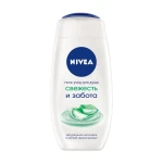 Nivea Гель-догляд для душу Свіжість та турбота, з натуральним алое вера, 250 мл - фото N2