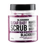 Mr.Scrubber Цукровий скраб для тіла Sugar baby Blackberry для всіх типів шкіри, 300 г