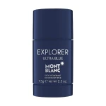 Парфумований дезодорант-стік чоловічий - Montblanc Explorer Ultra Blue, 75 г