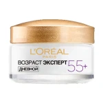 L’Oreal Paris Дневной крем для лица L'Oreal Paris Возраст эксперт, против морщин, восстанавливающий, 55+, 50 мл - фото N2