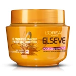 L’Oreal Paris Маска для волосся Elseve Розкіш 6 Олій, для всіх типів волосся, 300 мл