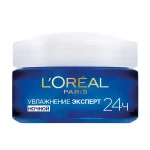 L’Oreal Paris Нічний крем для обличчя для всіх типів шкіри Зволоження Експерт, 50 мл - фото N2