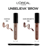 L’Oreal Paris Гель для бровей L'Oreal Paris Unbelieva Brow, 3.4 мл - фото N3