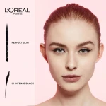 L’Oreal Paris Ультратонка підводка для повік L'Oreal Paris Super Liner Perfect Slim 01 Intense Black, 1 мл - фото N6