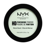 NYX Professional Makeup Фиксирующая пудра для лица HD Finishing Powder 03 Mint Green, 8 г