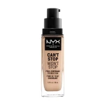 NYX Professional Makeup Тональна основа Can't Stop Won't Stop Full Coverage Foundation, водостійка, 06 Vanilla, 30 мл - фото N2