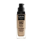 NYX Professional Makeup Тональна основа Can't Stop Won't Stop Full Coverage Foundation, водостійка, 6.5 Nude, 30 мл - фото N2