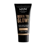 NYX Professional Makeup Сяюча тональна основа для обличчя Born To Glow! Naturally Radiant Foundation, 6.5 Nude, 30 мл