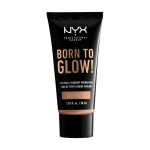 NYX Professional Makeup Сяюча тональна основа для обличчя Born To Glow! Naturally Radiant Foundation, 7.5 Soft Beige, 30 мл