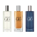 Giorgio Armani Парфюмированный набор мужской Acqua di Gio (Pour Homme, 15 мл + Absolu, 15 мл + Profondo, 15 мл) - фото N2