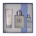 Giorgio Armani Парфюмированный набор мужской Acqua Di Gio Pour Homme (туалетная вода, 100 мл + туалетная вода, 15 мл + гель для душа, 75 мл) - фото N3