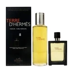Hermes Парфумований набір чоловічий Terre d'Hermes Pure Parfum (парфумована вода, 30 мл + парфумована вода, 125 мл)