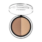 Lamel Professional Палетка для скульптурирования лица Face Contour Palette (контуринг + хайлайтер) тон 401, 6 г - фото N2