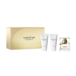 Versace Парфюмированный набор женский Vanitas (парфюмированная вода, 50 мл + гель для душа, 50 мл + лосьон для тела, 50 мл)