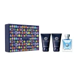 Versace Парфюмированный набор мужской Pour Homme (туалетная вода, 50 мл + бальзам после бритья, 50 мл + гель для душа, 50 мл)