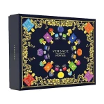 Versace Парфюмированный набор женский Pour Femme Dylan Blue (парфюмированная вода, 100 мл + парфюмированная вода, 5 мл + гель для душа, 100 мл + лосьон, 100 мл) - фото N3