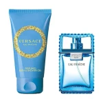 Versace Парфумований набір чоловічий Man Eau Fraiche (туалетна вода, 30 мл + гель для душу, 50 мл) - фото N2