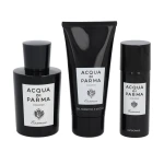 Acqua di Parma Парфюмированный набор мужской Colonia Essenza (одеколон, 100 мл + гель для душа, 75 мл + дезодорант спрей, 50 мл) - фото N2