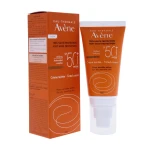 Avene Сонцезахисний тональний крем Solaires Haute Protection Tinted Creme SPF 50+ для чутливої шкіри, 50 мл