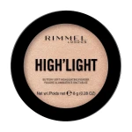 Rimmel Пудровый хайлайтер для лица High'Light Buttery-Soft Highlighting Powder 002 Candlelit, 8 г