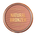 Rimmel Бронзирующая пудра для лица Natural Bronzer Waterproof Powder 001 Sunlight, 14 г