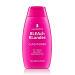 Зволожуючий кондиціонер для натурального світлого та освітленого волосся - Lee Stafford Bleach Blondes Conditioner, 50 мл