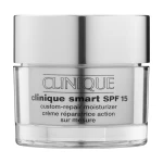 Денний крем для обличчя для сухої шкіри - Clinique Smart Custom-Repair Moisturizer SPF15, 50 мл