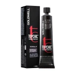 Goldwell Стойкая профессиональная краска для волос Topchic Permanent Hair Color 11-SV Special Silver Violet Blonde, 60 мл