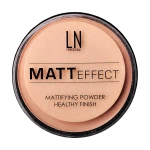 LN Professional Компактна пудра для обличчя Matt Effect 102, 12 г
