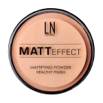 LN Professional Компактна пудра для обличчя Matt Effect 104, 12 г