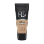 Maybelline New York Матувальний тональний крем Fit Me! Matte + Poreless Foundation 120 Classic Ivory, 30 мл