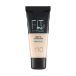 Maybelline New York Матувальний тональний крем Fit Me! Matte + Poreless Foundation 110 Porcelain, 30 мл