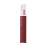 Стойкая жидкая матовая помада для губ - Maybelline New York Super Stay Matte Ink, 50 - Voyager, 5 мл - фото N2