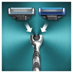 Gillette Сменные картриджи для бритья Mach 3, мужские, 2 шт - фото N7