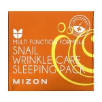 Mizon Маска для лица Snail Wrinkle Care Sleeping Pack Улиточная ночная от морщин, 80 мл - фото N5