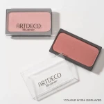 Artdeco Компактні рум'яна для обличчя Compact Blusher, 35 Oriental Red, 5 г - фото N2