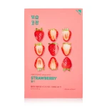 Holika Holika Освежающая тканевая маска для лица Pure Essence Mask Strawberry Клубника, 23 мл