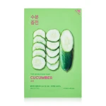 Заспокійлива маска для обличчя "Огірок" - Holika Holika Pure Essence Mask Sheet Cucumber, 20 мл, 1 шт