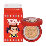 Holika Holika Тональный кушон для лица Peko Chan Hard Cover Glow Cushion SPF 50+ PA+++, 03 Honey, 14 г