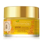 Поживний та зволожуючий крем для обличчя для сухої та чутливої ​​шкіри - Bielenda Manuka Honey, 50 мл - фото N2