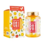 Ампульна сироватка для обличчя з вітамінами - FarmStay Dr.V8 Vitamin Ampoule, 250 мл