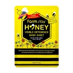 FarmStay Тканинна маска для обличчя Farm Stay Visible Difference Mask Sheet Honey з медом, 23 мл