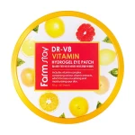 FarmStay Вітамінні патчі для шкіри навколо очей DR-V8 Vitamin Hydrogel Eye Patch, 90 г