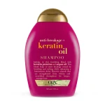 OGX Шампунь против ломкости волос Anti-Breakage + Keratin Oil Shampoo с кератиновым маслом, 385 мл
