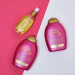 OGX Шампунь проти ламкості волосся Anti-Breakage + Keratin Oil Shampoo з кератиновою олією, 385 мл - фото N8