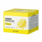 Secret Key Очищувальні пілінг-диски для обличчя з лимонним соком Lemon Sparkling Peeling Pad, 70 шт - фото N2